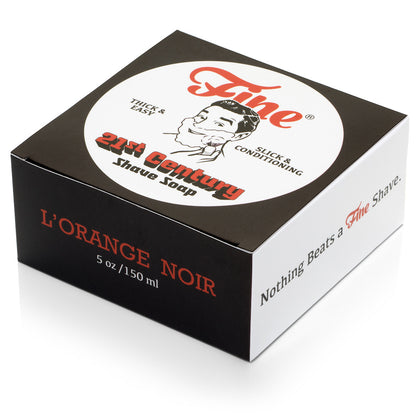 Fine L'Orange Noir Shaving Soap