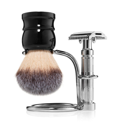 Stout Stand w/ Stout Brush & DE5 Razor