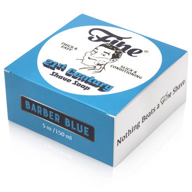 Fine Barber Blue Shaving Soap