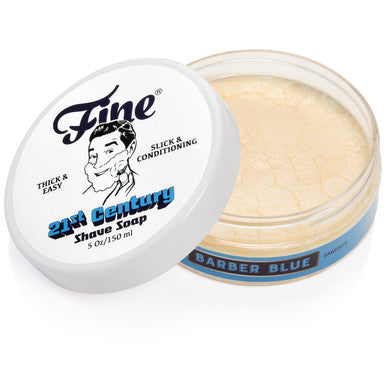 Fine Barber Blue Shaving Soap